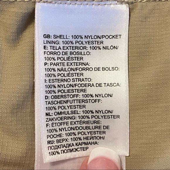 THE NORTH FACE / Roll-up Khakie Shorts Size 10 - Picture 4 of 15